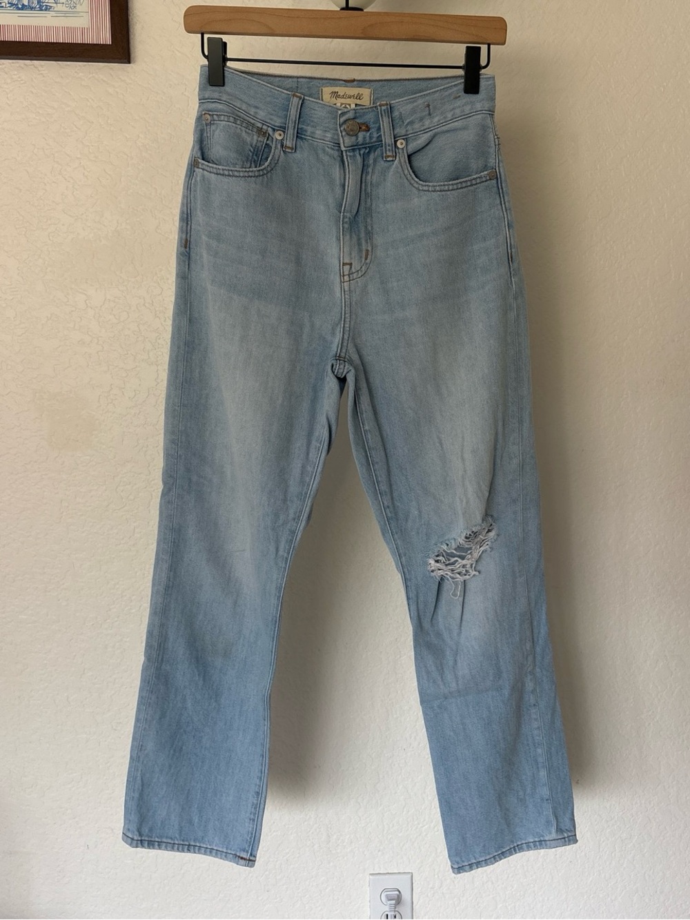 Madewell 90’s straight crop